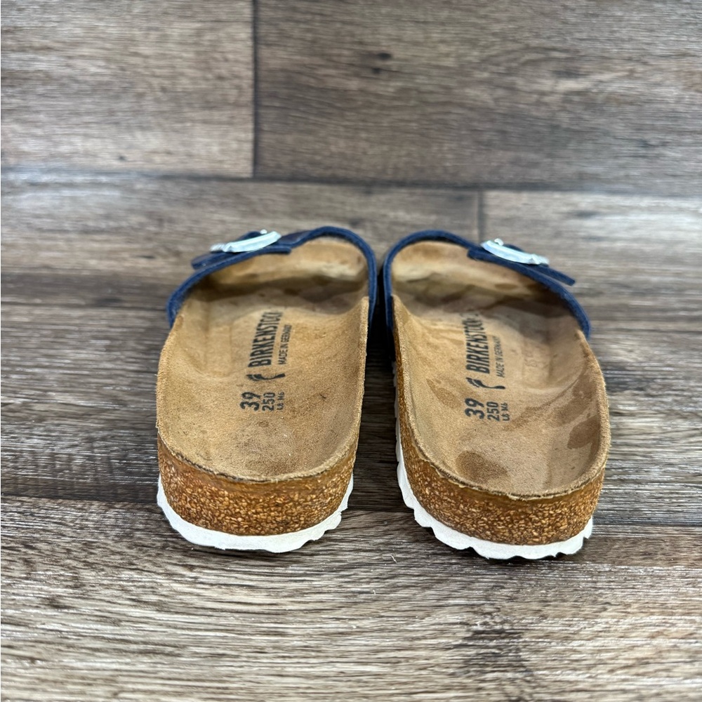 Birkenstock Madrid Birko-flor Patent Leather Sz EU 39 - Picture 2 of 7